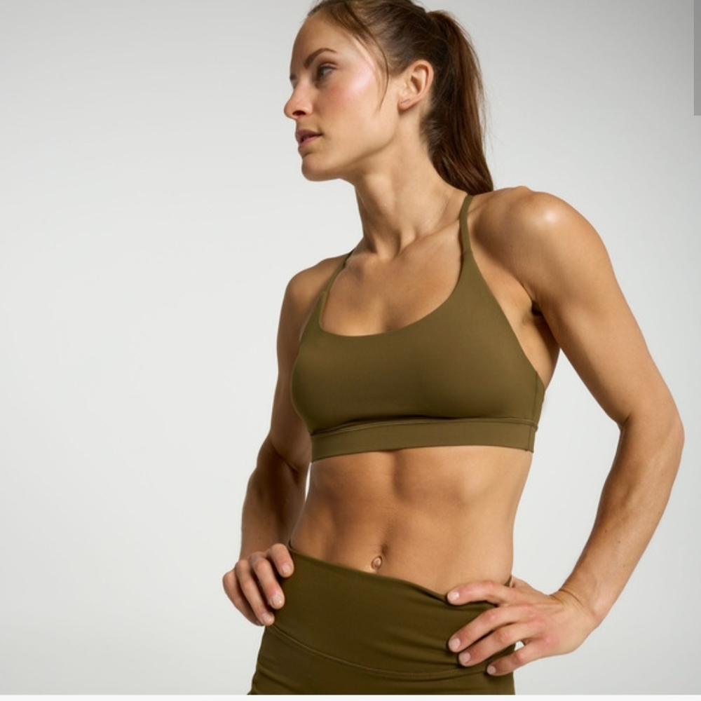 CALIA by Carrie Underwood Olive Sports Bra